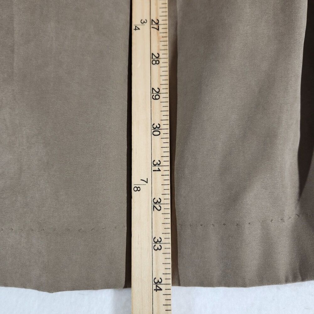 Vintage London Fog Maincoat Womens Size Medium  Reg Khaki Made In USA - Picture 9 of 16